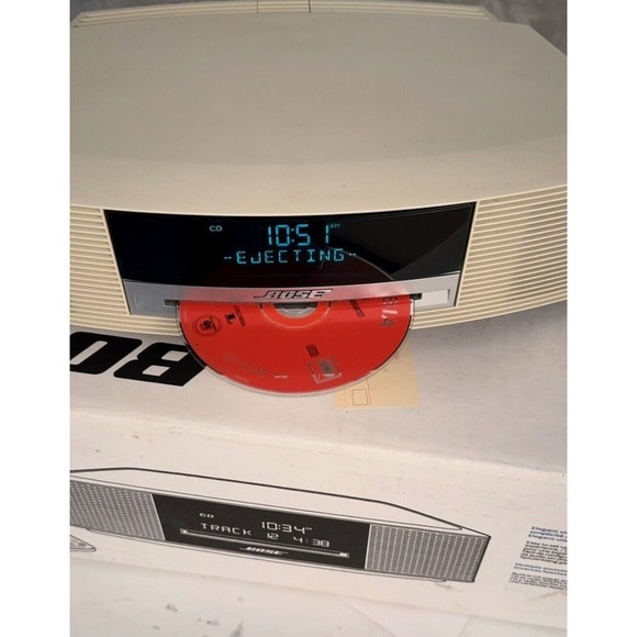 COPY - Excellent Bose Wave Music System AM/FM Radio CD Aux Player Cream AWRCC2 … - Picture 10 of 12